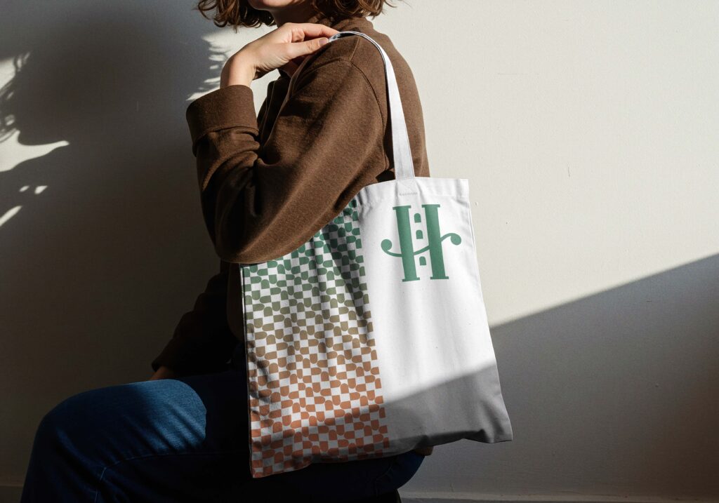 hallgato totebag gradient